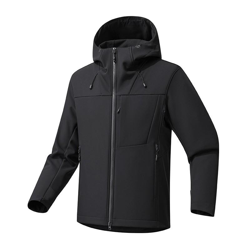 Мужская Женская Softshell Куртка Ветрозащитная Водонепроницаемая С Флисовой Подкладкой Для Активного Отдыха Пешего Туризма Альпинизма Велосипеда Путешествий Пальто