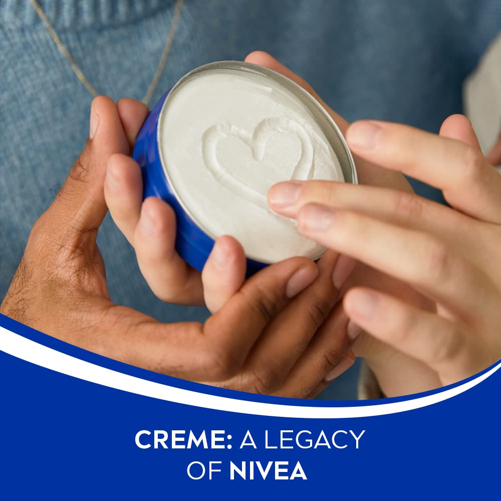 Nivea Крем 60 мл Многоцелевой увлажняющий крем для мягкой кожи, Интенсивный уход, Обогащен витамином Е, Удобный для путешествий