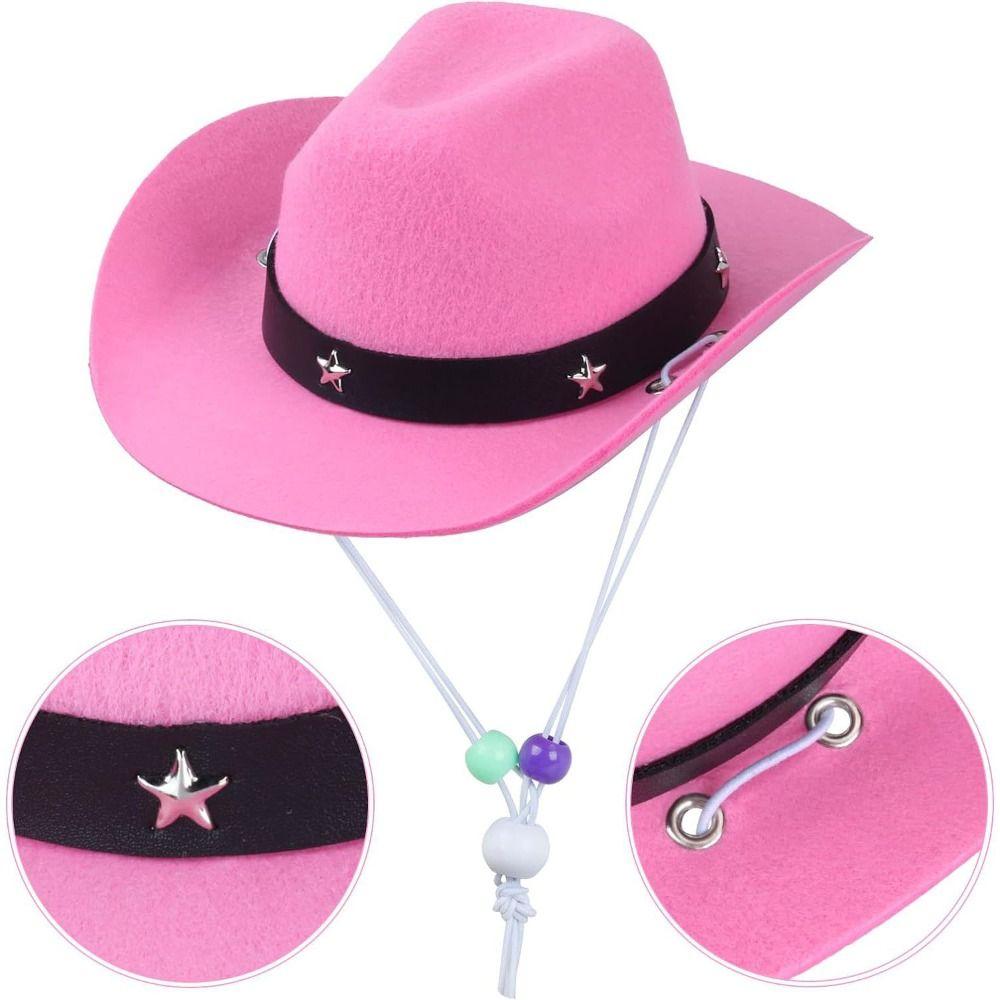 Pet Accessories Dogs Cat Caps Summer Cowboy Hats Funny Pet Dog Hat
