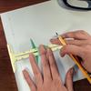5-в-1 Линейка для швов Измерительная линейка для пэчворка Квилтинга Портновская линейка Алюминиевая Пластиковая Скользящая линейка-измеритель Помощник Drop shipping