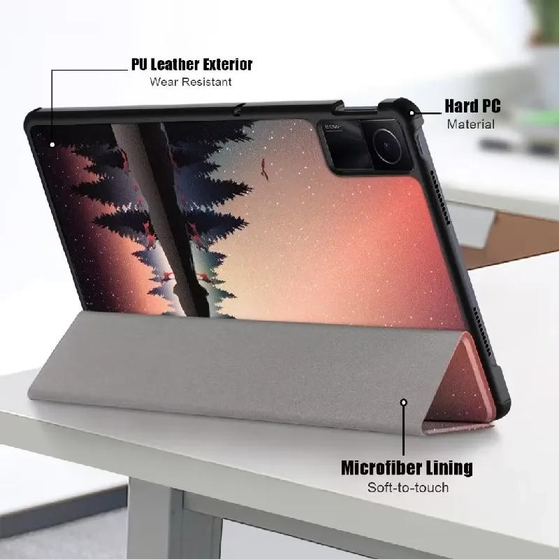 For Xiaomi Redmi Pad SE Case 11'' Mi Pad 6 5 Pro Magnetic Smart Folio Cover For Redmi Pad SE 11 Inch 2023 Tablet Cover Cases