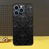 Gothic Skull Case For iPhone 16 15 14 13 12 11 Pro Max X XR XS 7 8 Plus 12 13 Mini Bumper Cover