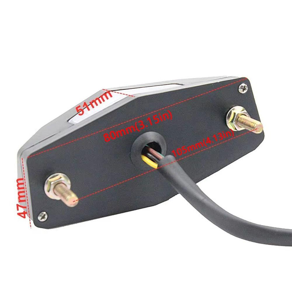 Waterproof Motorcycle LED Taillights 12V Rear Brake Stop Tail Lamp LED Rear Tail Light  Dirt Bike