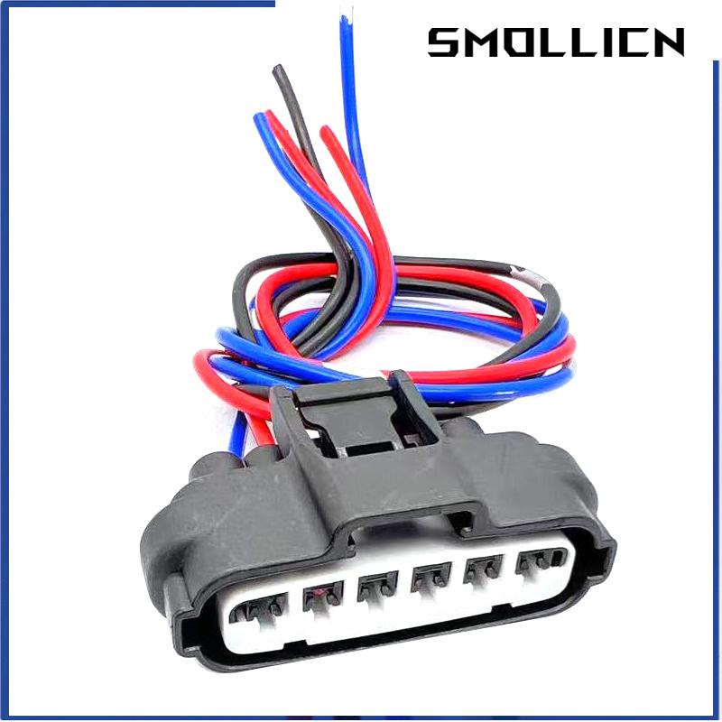 1 Set 6 Pin 90980-11858 Automobile Engine Damper Connector Fuel Accelerator Pedal Plug for Toyota Mitsubishi