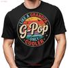 G Pop Футболка Как Дедушка Только Круче Ретро Закат Смешной Дедушка Самый Лучший День Отца Для Него Винтажный
