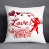 Наволочка для украшения дома на День святого Валентина с узором Купидона, квадратная наволочка, украшение для дома и офиса, наволочка