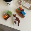 Headwear Acetate Hair Claw Cartoon Bird Shark Clip Fashion Animal Hair Clip  Daily