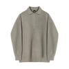 Men's Autumn/Winter Japanese-Style Half-Zip Lapel Sweater - High-End, Loose, Casual.