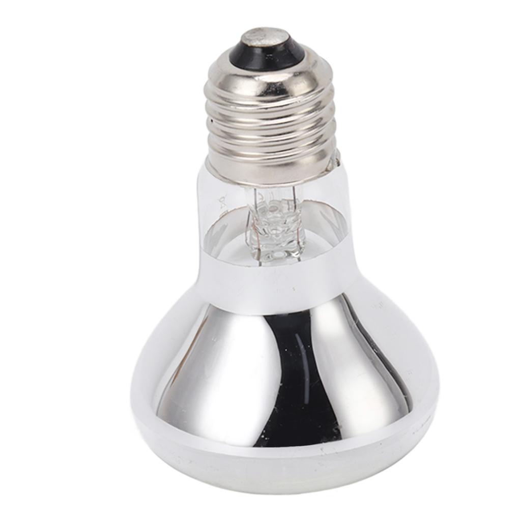 Reptile Heat Lamp Bulbs E27 UVA Spot Light Bulb for Reptiles Amphibians Simulated Day Night Heat