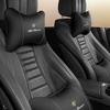 1Pcs Car Headrest Auto Breathable Seat Neck Pillow Accessories For Alfa Romeo Giulia Stelvio Giulietta 156 159 147 Mito Tonale