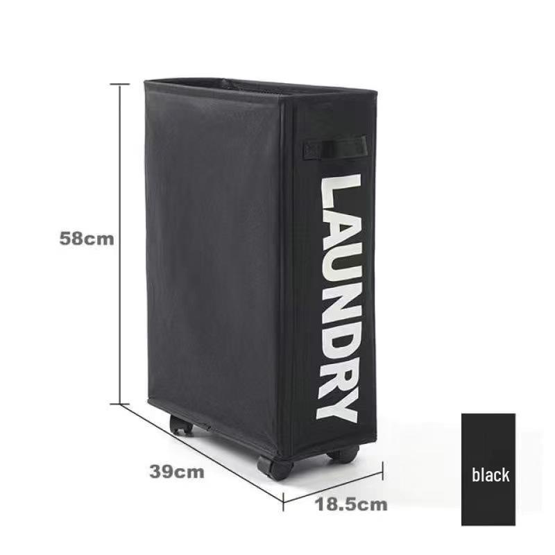 Single Compartment Oxford Cloth Laundry Basket and Storage Box for Bedroom