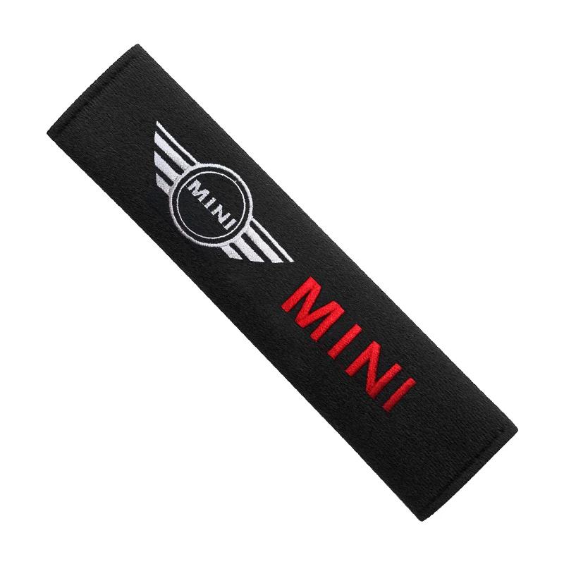 New Car seat belt cotton shoulder protection Car Accessories For BMW Mini Cooper F54 F55 F56 R56 R60 SONE Roadster Clubman Coupe