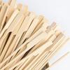 100 шт. деревянных шпажек 6 дюймов, прочные коктейльные шпажки для закусок, плоские палочки для еды на вечеринке, барбекю, фруктов, сыра, досок для колбасных изделий, аксессуары