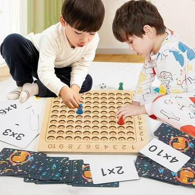 Настольная игра «Таблица умножения 9x9» для раннего детского образования и интеллектуального развития