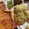 Cookie Stamp Decoration Gingerbread Cookie Mold Baking Mold Wooden Cookie Mold Carved Cookie Mold