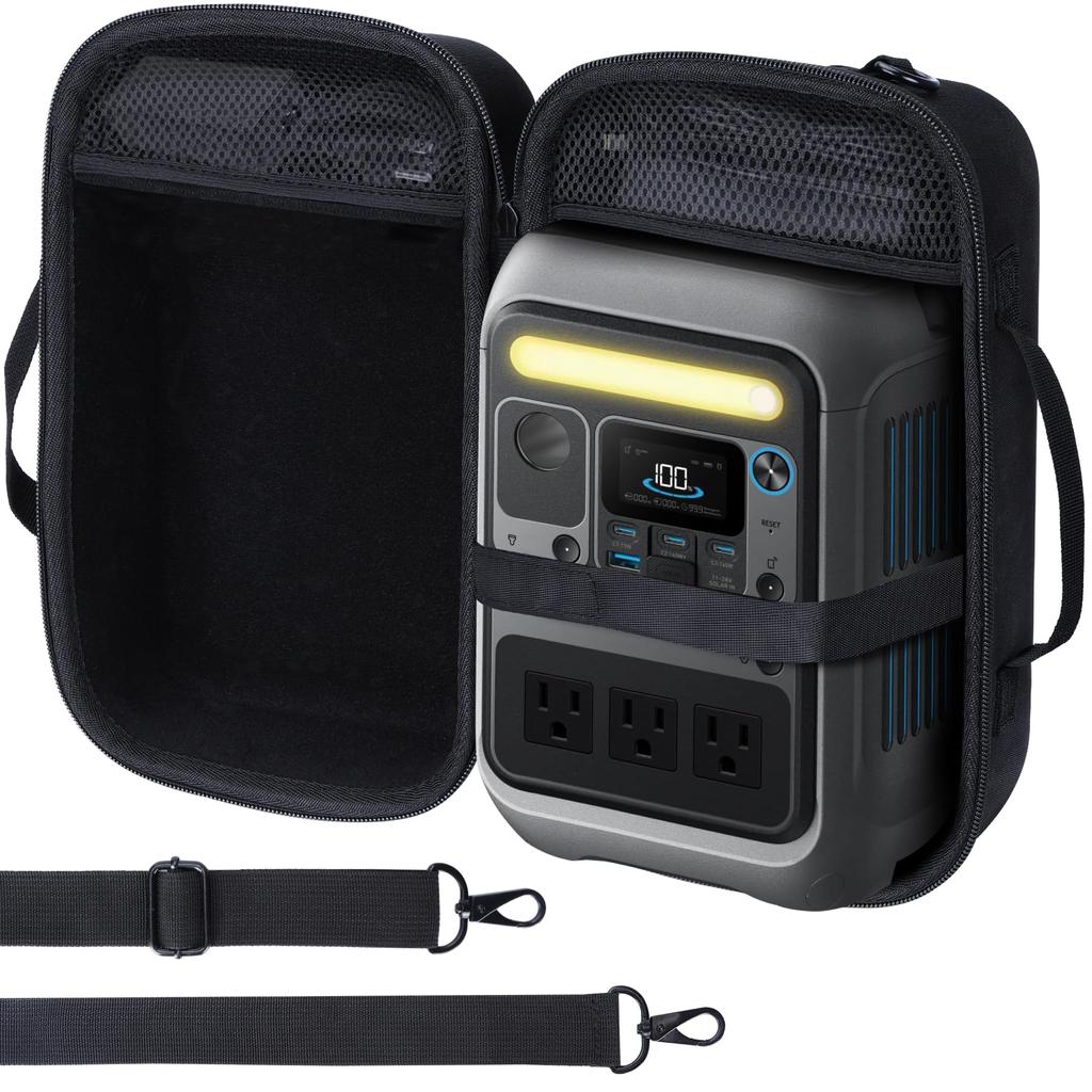 Портативная электростанция Anker Solix C300, аккумулятор 288 Вт·ч, совместима с чехлом для хранения Lebakort (Только случай)