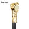 Коготь дракона, желтый стеклянный шар, Золотая трость, модная декоративная трость, ручка для трости для косплея, ручка Crosier 93 см