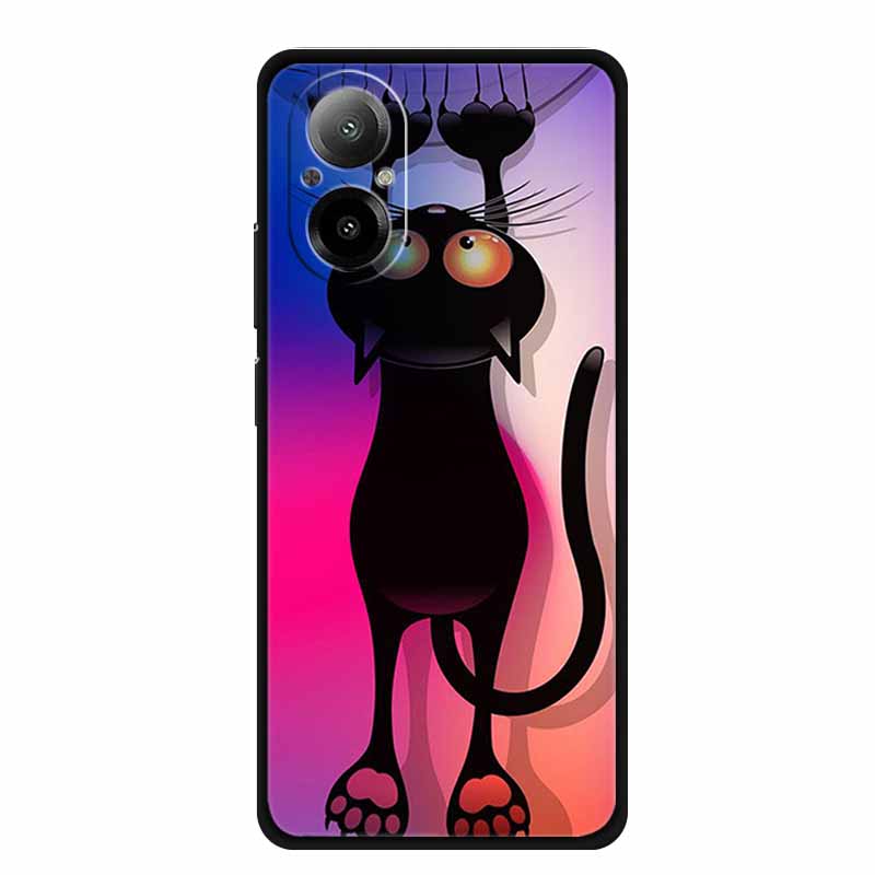 Для Realme C67 4G Чехол Роскошный Мягкий Силикон ТПУ Чехлы для Телефона Задняя Крышка Для RealmeC67 C 67 4G RMX3890 Ударопрочный Любовь Милый funda