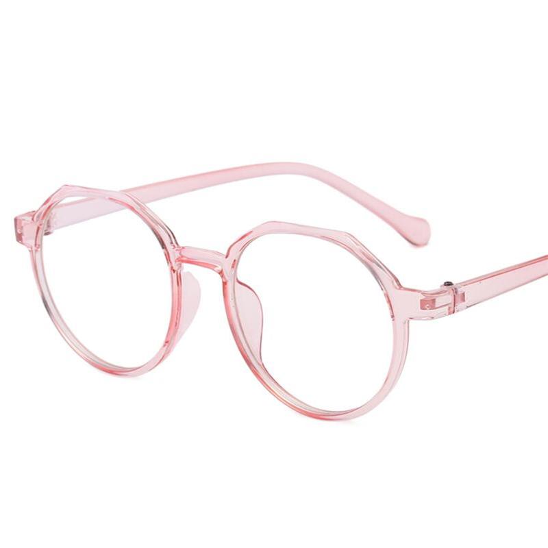 Ретро круглая оптика, очки для женщин и мужчин, модные прозрачные зеркальные линзы для близорукости, очки для близорукости 0 -0,5 -1,0 -1,5 до -6,0