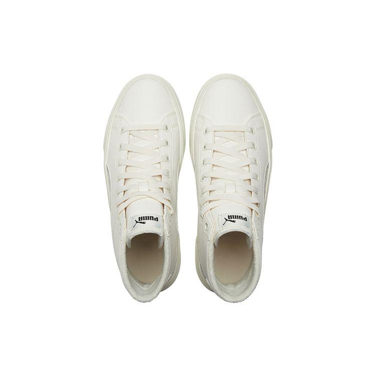 Puma Женские кроссовки Kaia Mid Fur Iridescent Cream Whisper-White Silver 385377-01