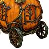 Осенний настольный centerpiece, 3D-фигурка тыквы-кареты из смолы, Ретро-фигурка сказочной тележки, Винтажное украшение для Хэллоуина, домашней вечеринки