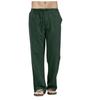 Men's Linen Large Size Cotton Pocket Trousers Casual Loose Pants