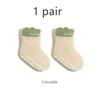 4/1 Pairs/Lot Cartoon Baby Floor Socks Non-Slip Glue Kids Socks Indoor Cooling Soft Cotton Toddler Socks For Newborn