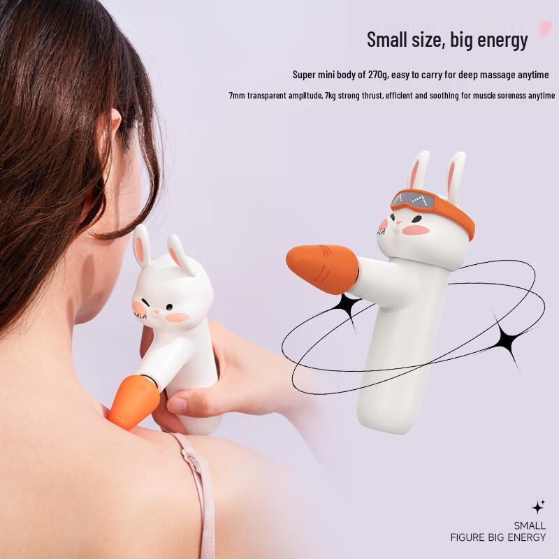 Мини-массажер Yikang Bunny: 7-точечный массажер для шеи и мышц