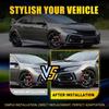 Pair LED Marker Side White Left 2016- Light Fit Right Honda Civic Hatchback