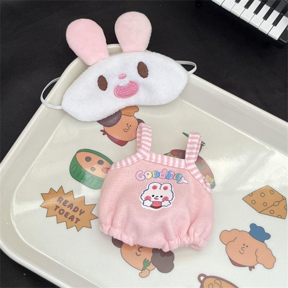 20 см Модная Милая Хлопковая Кукла-Кролик Одежда Ручной Работы DIY Кукла Платье Принцессы Cos Подарок Шапка для Куклы Головной Убор