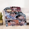 1pc Mr. Bean Humor Iconic Outdoor Blanket Lightweight Flannel, All-Season Use for Sofa, Bed, Travel, Camping, Living Room, Office, Couch037