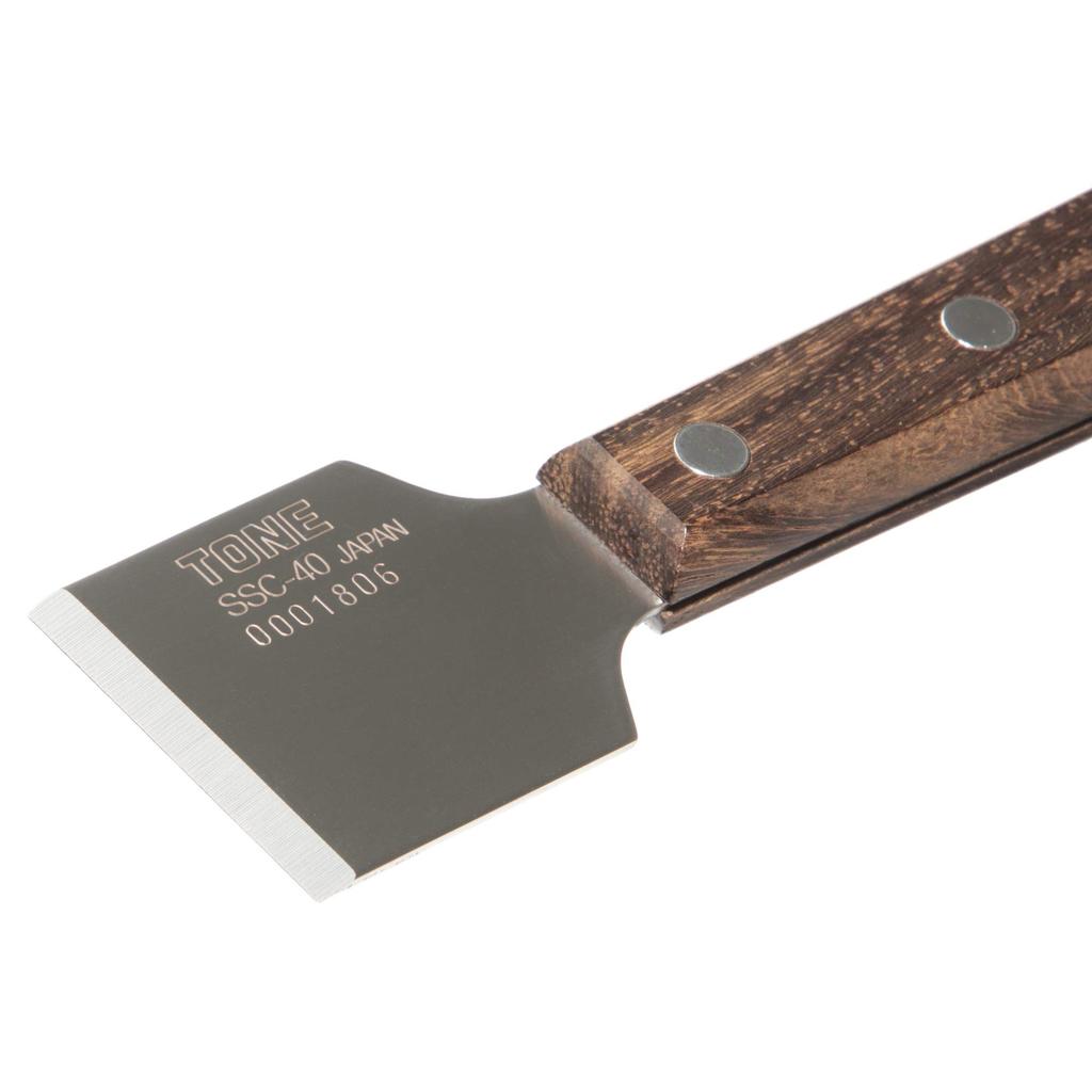 TONE Stainless Steel Scraper Width 40mm SSC-40