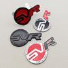 3D Metal Car Sticker Logo SVR Emblem Front Grille Rear Trunk Badge Decal For RANGE ROVER Evoque Jaguar Auto Accessories