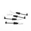 4Pcs For 1/10 1/8 Scale Rc Model Car Arrma Granite Kraton 6S Upgrade Parts Universal Silicone Gel Body Clips Retainer