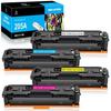 Toner - LeciRoba - 205A - Pack De 4 - Compatible HP - Rendement Élevé