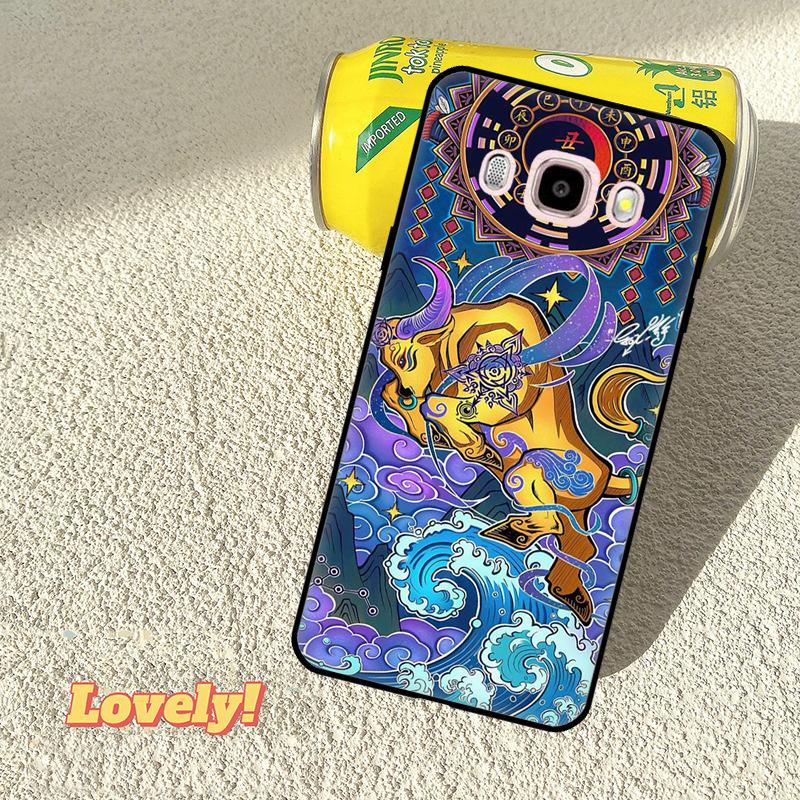 Чехол для телефона с китайским зодиаком Дракон Тигр для Samsung Galaxy J5 J3 J7 A5 J1 2016 2017 J2 Core J8 A9 J4 J6 A6 A8 Plus 2018