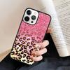 Animal Print Cheetah Black and Brown Phone Case Back Cover for iPhone 17 Air 16 15 14 13 11 12 Pro Max Plus