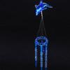 Cute Creative Crystal Dolphin 4 Metal Tubes Wind Chime Bell Home Garden