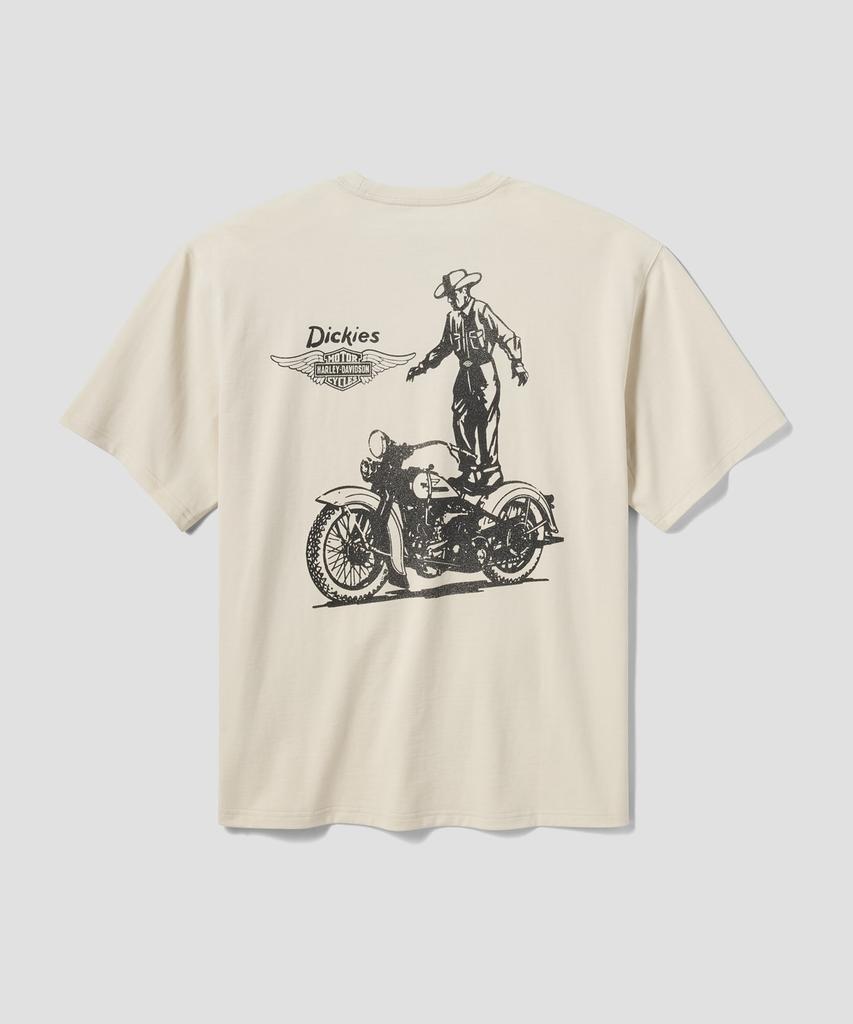 DICKIES X Harley Davidson Graphic T-Shirt Bone