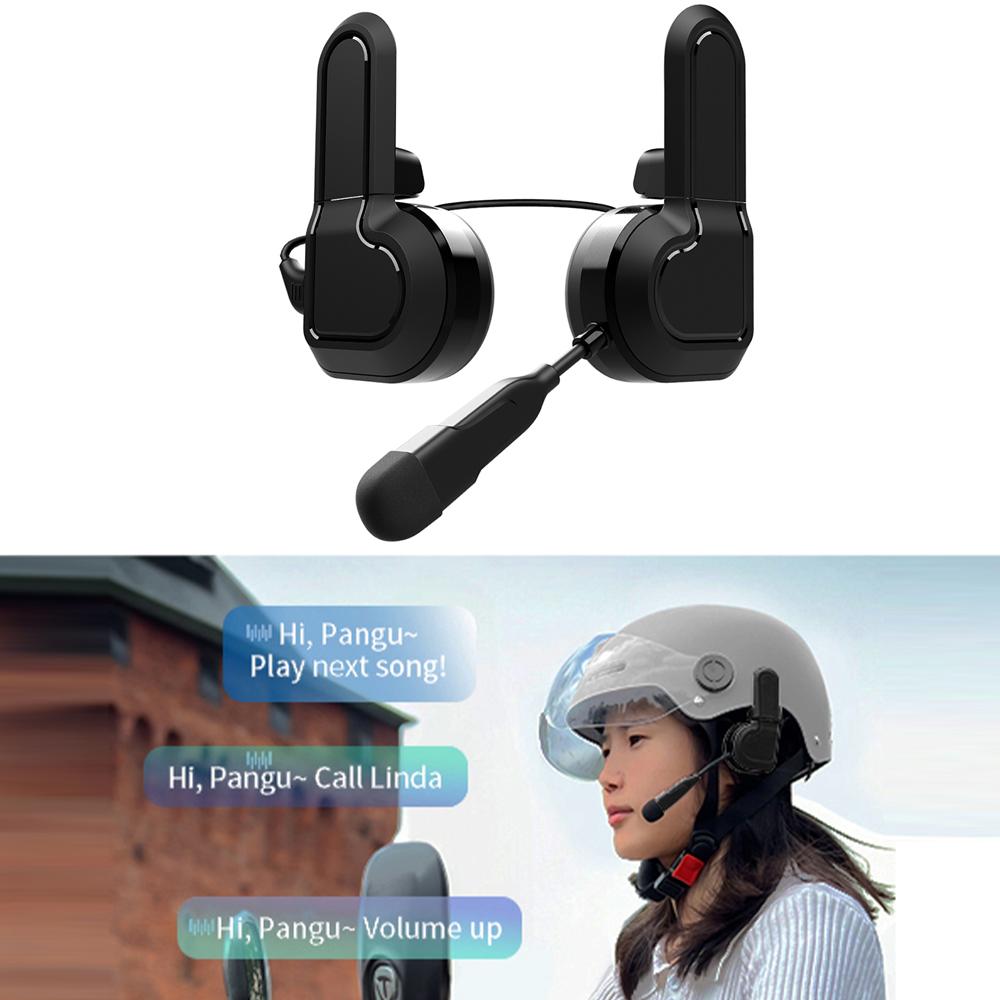 Мотоциклетная Bluetooth-гарнитура для шлема, беспроводные стереонаушники, водонепроницаемые наушники для мото, музыкальный плеер, наушники с держателем-клипсой