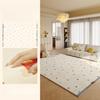 Cream Style Bedroom Decor Large Carpet Thickend Plush Carpets for Living Room Fluffy Soft Loung Floor Mat Washable Cloakroom Rug