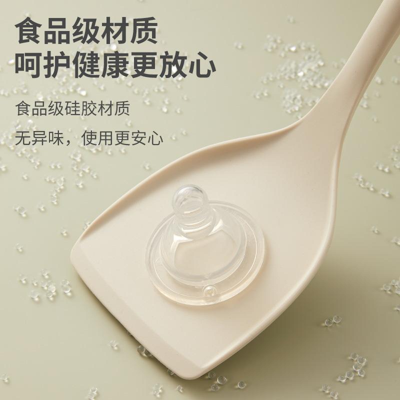 Набор из 3 предметов из пищевого силикона, клея, лопатки для сковороды с антипригарным покрытием, специальная лопатка для жарки, дуршлаг, ложка для супа, кухонные принадлежности