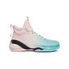 Anta Детские баскетбольные кроссовки KT7 Nitrogen Technology Professional с нескользящей подошвой и износостойкой поддержкой, детские баскетбольные кроссовки синего и розового цвета 312221130-3