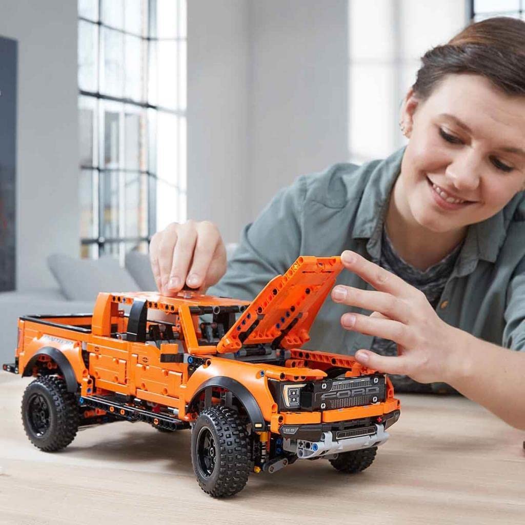 LEGO Technic Ford Raptor 42126 игрушечный блок представляет STEM образовательный грузовик мальчики взрослые F-150