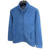 Men Coat Stand-Up Collar Long Sleeve Zipper Closure Polar Fleece Jacket with Pockets Winter Thickened Warm Outerwear