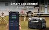 Портативная электростанция IEE P2400, 2400 Вт, аккумулятор LiFePO4 2048 Вт·ч, солнечный генератор, 16 выходных портов, быстрая зарядка 1,2 часа, управление через приложение