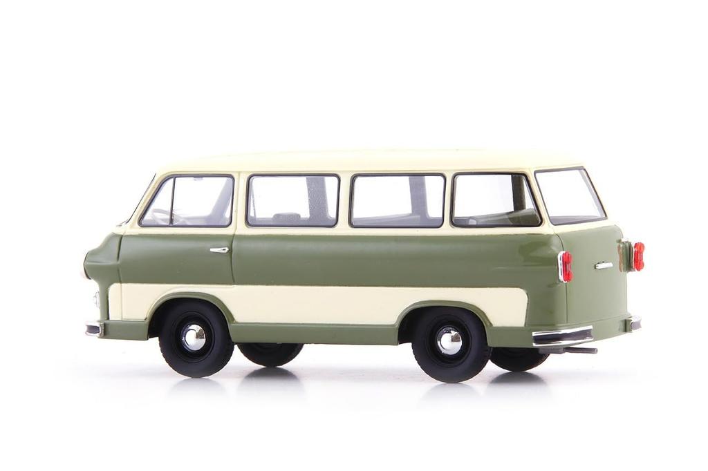 AUTOCULT Skoda 57 Green Scale Model 08021 979-II Ivory/Light 1/43