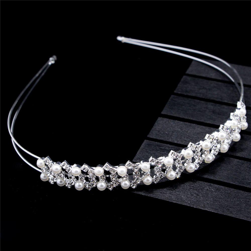 Girls Wedding Party Headdress Crown Headbands Fashion Hair Accessories Princess Tiara Headpieces