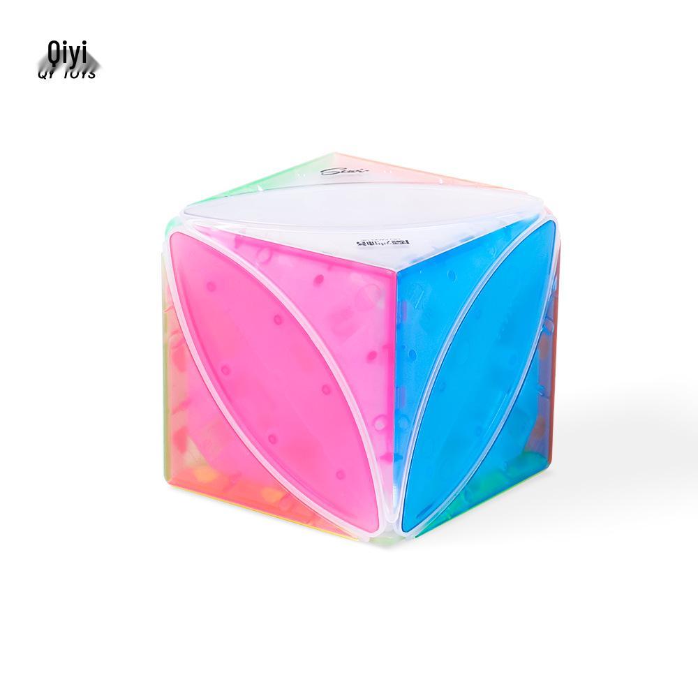 Серия Ice Soul от QiYi: Прозрачный Конфетный Кубик Рубика с Инструкцией