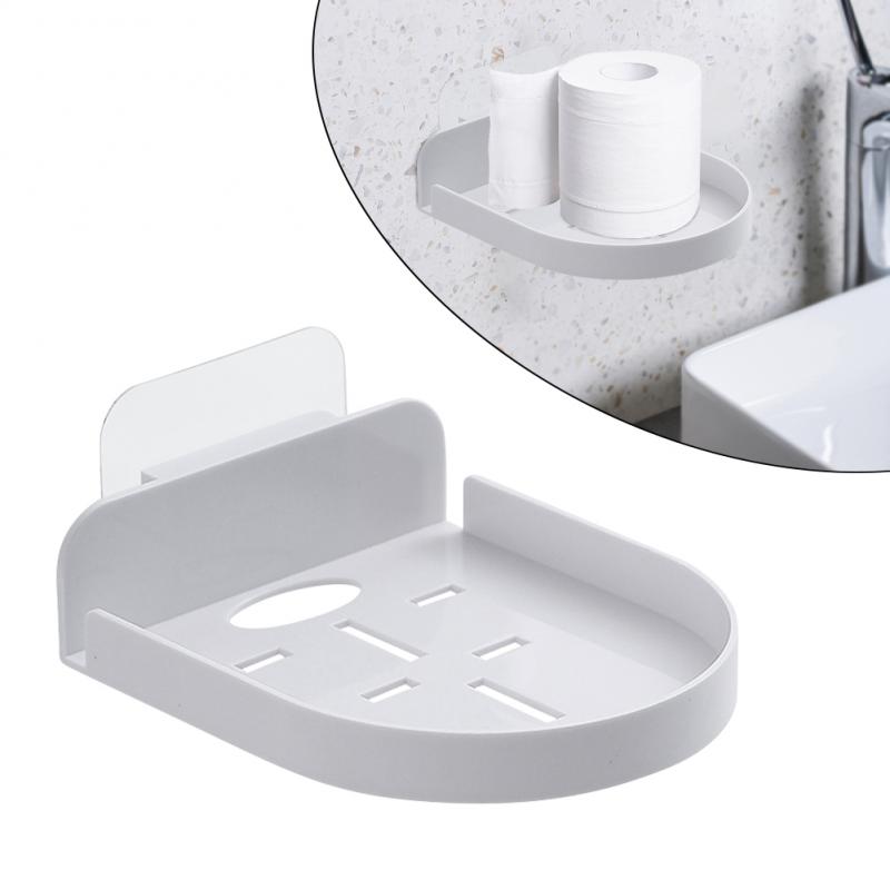 Security Camera Holder Wall Mount Floating Stand Shelf Home Bedroom Bathroom Camera Rack Monitoring Tray Organization Storage